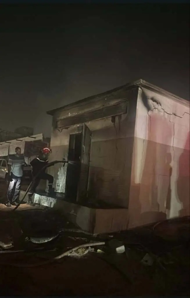 حريق في بيت توزيعي كهربائي يؤدي لانقطاع الكهرباء في انوواكشوط الغربية